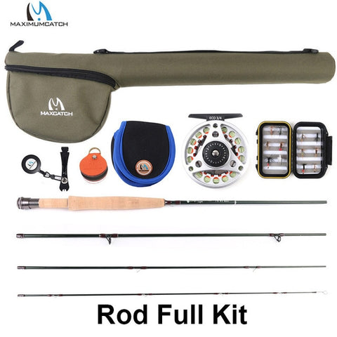 Maximumcatch V-Light 6ft/6.6ft/7ft/7.6ft 1/2/3wt Fly Rod Graphite IM10 Carbon Fiber So Light Weight Fly Fishing Rod