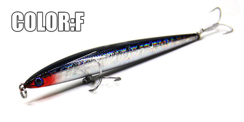 Bearking 1PC pencil 12.5cm 26g Hard Fishing Lure Crank Bait sinking Lake River Fishing Wobblers Carp Fishing Baits hot model