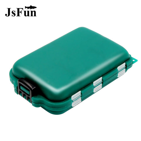 JSFUN Carp Fishing Tackle Box Fishing Lure/Bait/Hook/Lead Sinker Storage Box 10 Compartment Case Accessories Plastic PJ12
