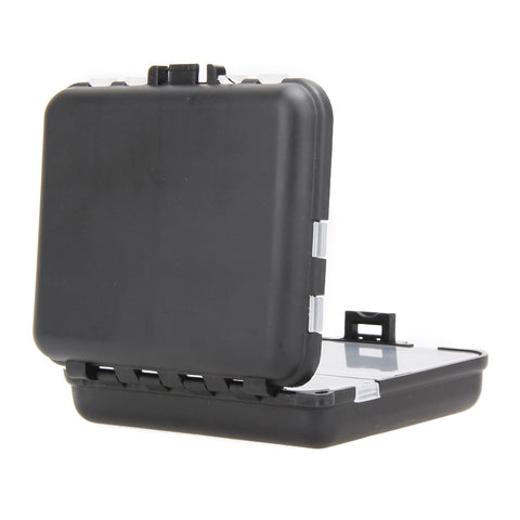 26 Grids Fly Fishing Box Plastic Storage Case Lure Spoon Hook Bait Tackle Connector Pesca Waterproof Fishing Tackle Boxes Black