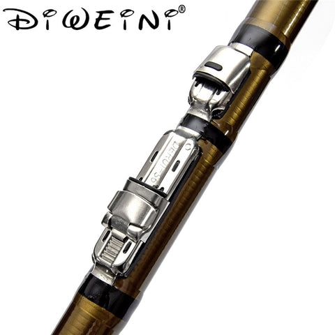 New 2.7m 3.6M 4.5M 5.4M 6.3M Army Green Rock Fishing Rod Stream Hand toughness Carbon Fiber Spinning Telescopic Fishing Rods