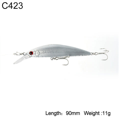 Kingdom Sea Fishing Lures 11g 26g JERKBAIT Hard Lure Sinking and Suspend Wobblers Minnow Depth 0.4-1.2m Bass Pike Bait VMC Hooks