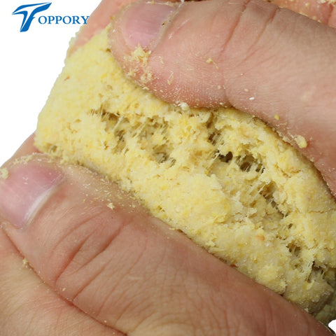 Toppory Herabuna Crucian Recipe 5# Fish Dough Bait Hera Fishing Bait Dough Nozzle Old Ghost Live Bait Grass Carp Beam Additives