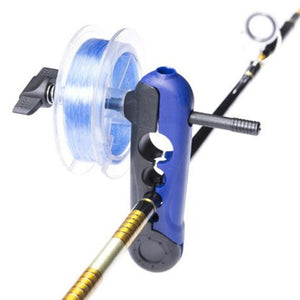 Fishing Line Spooler Adjustable for Various Sizes Rod Bobbin Reel Board Winder Reel Spool Spooler Universal Fishing Tools