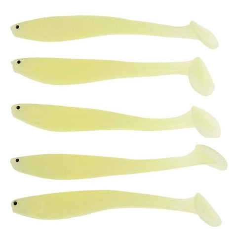 5pcs Fishing Lures 9.5cm 5g T tail Soft Bait Artificial Silicone Fishing Soft Lure Jiging Spiral Worms Fishing Accessories