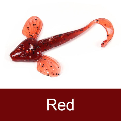 6pcs10cm/5.5g Swimbaits Life-like Fishing Soft Lure Fishing Worms Bait artificial soft baits Bass Tackle Rubber Lure Baits