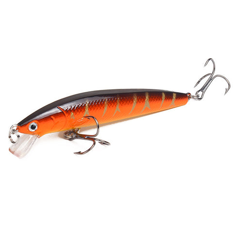 PROBEROS Minnow Fishing Lures Wobbler Crankbaits ABS Artificial Hard Baits For Bass Fishing Tackle With Hooks 3D Printing Pesca