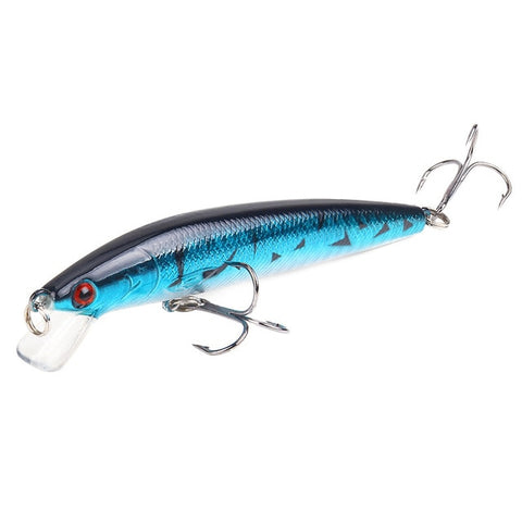 PROBEROS Minnow Fishing Lures Wobbler Crankbaits ABS Artificial Hard Baits For Bass Fishing Tackle With Hooks 3D Printing Pesca