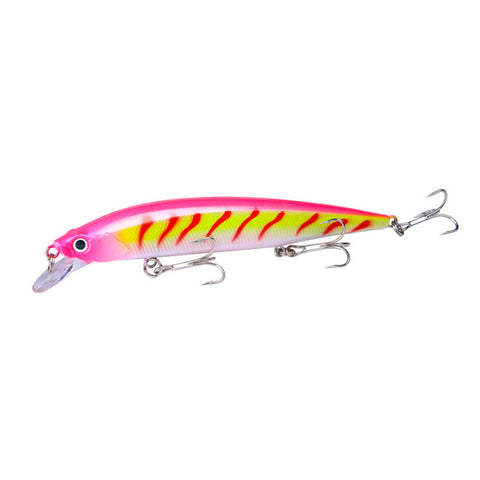 PROBEROS Minnow Fishing Lures Wobbler Crankbaits ABS Artificial Hard Baits For Bass Fishing Tackle With Hooks 3D Printing Pesca