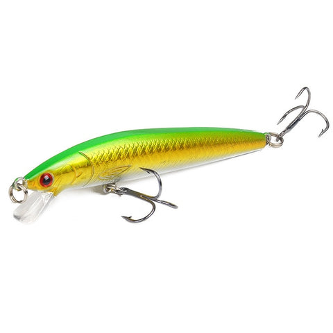 PROBEROS Minnow Fishing Lures Wobbler Crankbaits ABS Artificial Hard Baits For Bass Fishing Tackle With Hooks 3D Printing Pesca