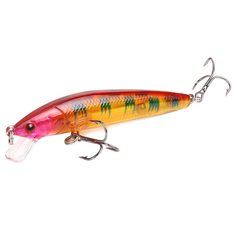 PROBEROS Minnow Fishing Lures Wobbler Crankbaits ABS Artificial Hard Baits For Bass Fishing Tackle With Hooks 3D Printing Pesca