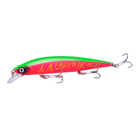 PROBEROS Minnow Fishing Lures Wobbler Crankbaits ABS Artificial Hard Baits For Bass Fishing Tackle With Hooks 3D Printing Pesca