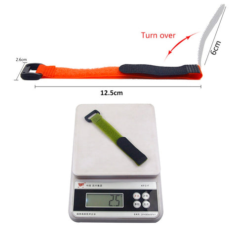 Fulljion 1pc Fishing Accessories Reusable Fishing Rod Tie Holder Strap Suspenders Hook Loop Cord Belt Fishing Tackle Tools Pesca