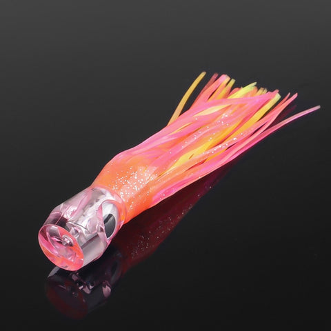 1Pcs Drag Fishing Bait Feather Skirt Sea Fishing Tackle Trolling Squid Skirts Soft Octopus Lures Sea Fishing Tackle