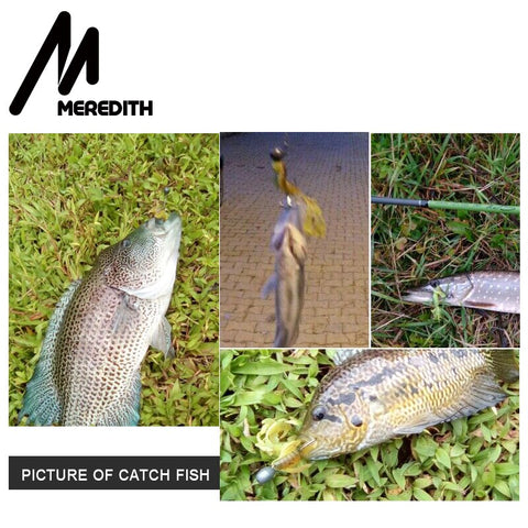 MEREDITH Crazy Flapper 70mm 90mm Fishing Soft Lure Fishing Lures Soft Silicone Baits Shrimp Bass Peche Gear Fishing Tackle